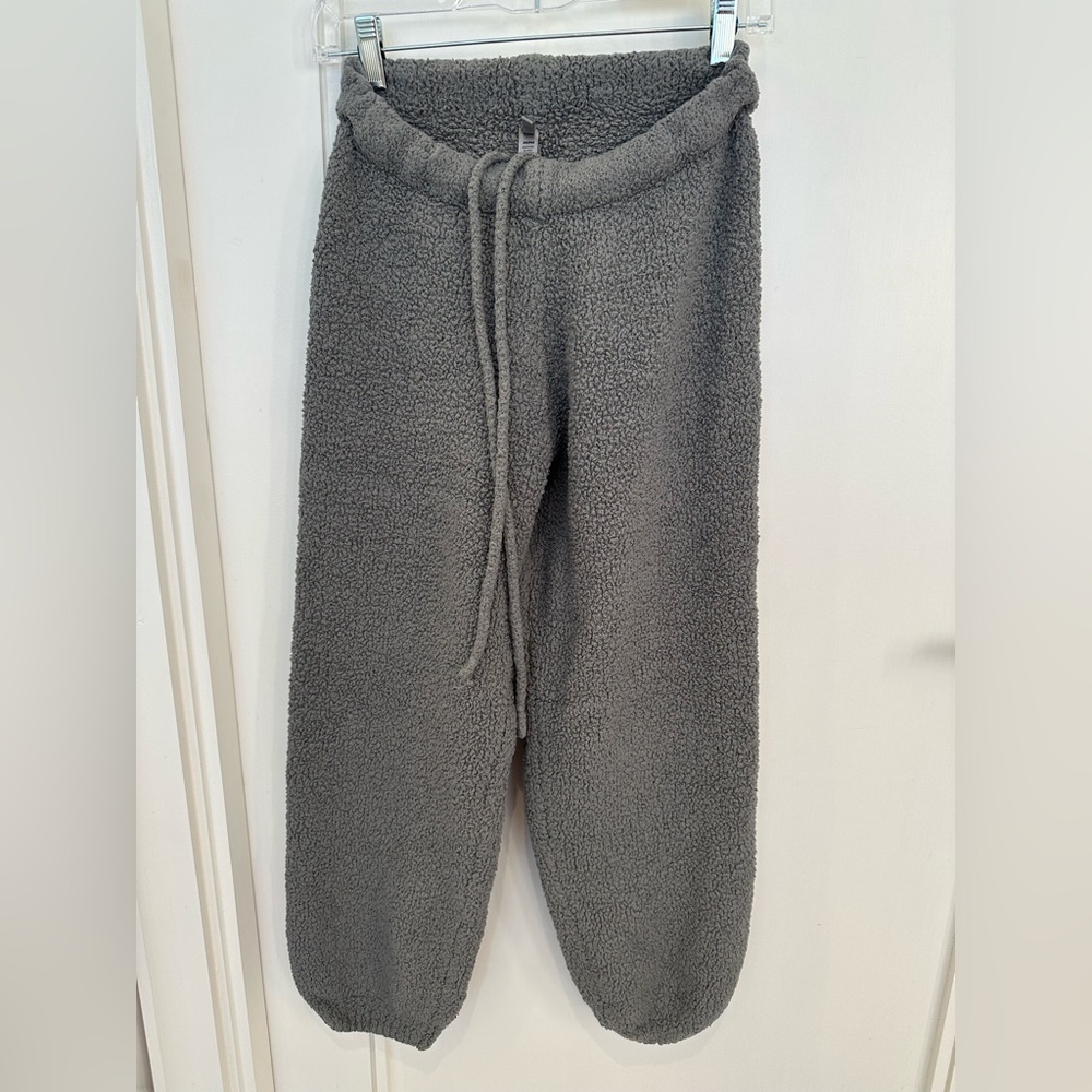 Skims cozy knit grey joggers